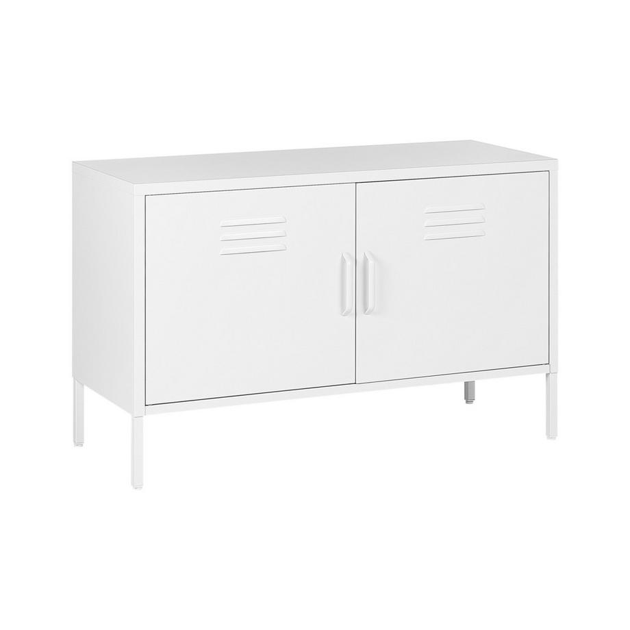 Beliani Meuble de rangement en Acier Moderne URIA  