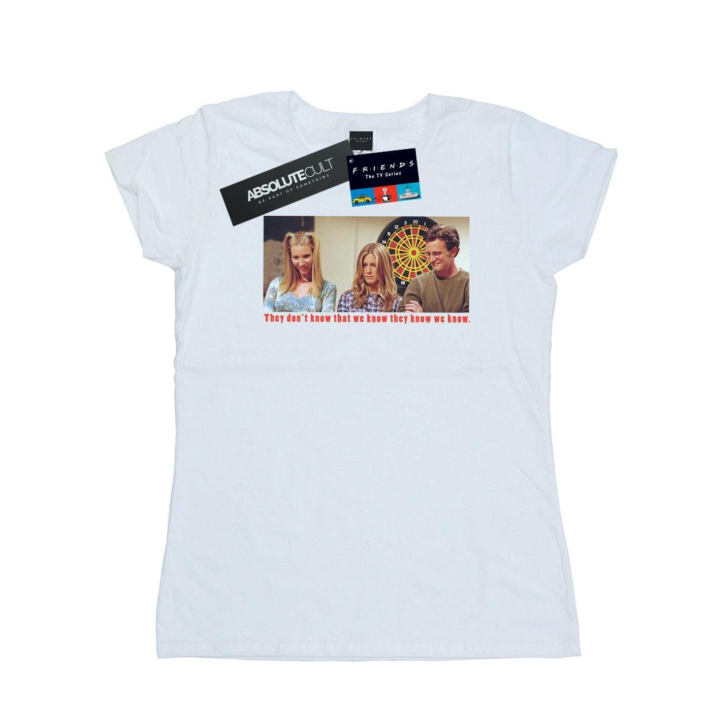 Image of They Don't Know That We Know Tshirt Damen Weiss M