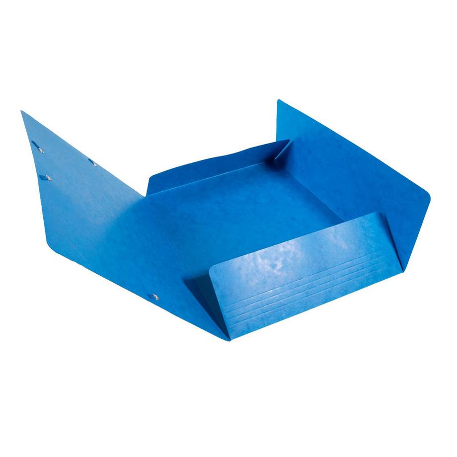 Exacompta Cartella 3 lembi con elastici Maxi capacity cartoncino lustré 425g/mq - A4 - x 50  