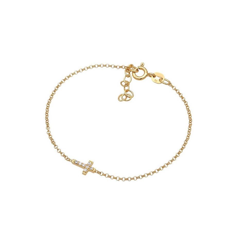 Elli  Armband Mädchen Kreuz Zirkonia Religion 