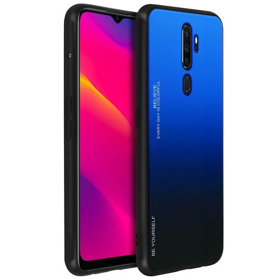 Avizar  Cover Oppo A5 2020 /A9 2020 blu sfumato 