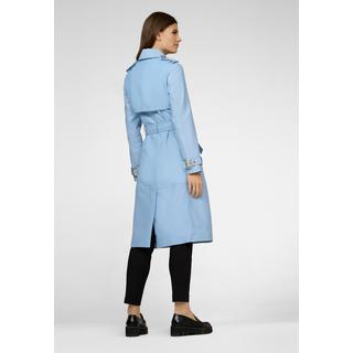 RICANO  Cappotto in pelle per donna Gloria, trench avec col revers 