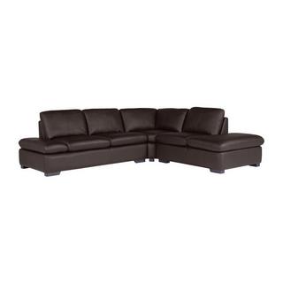 Vente-unique Ecksofa Leder ONYX II Ecke Rechts  