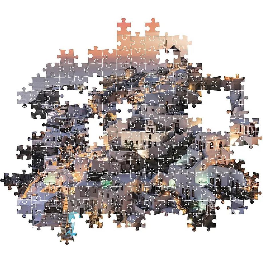 Clementoni  Puzzle Schattierungen von Santorini (1000Teile) 