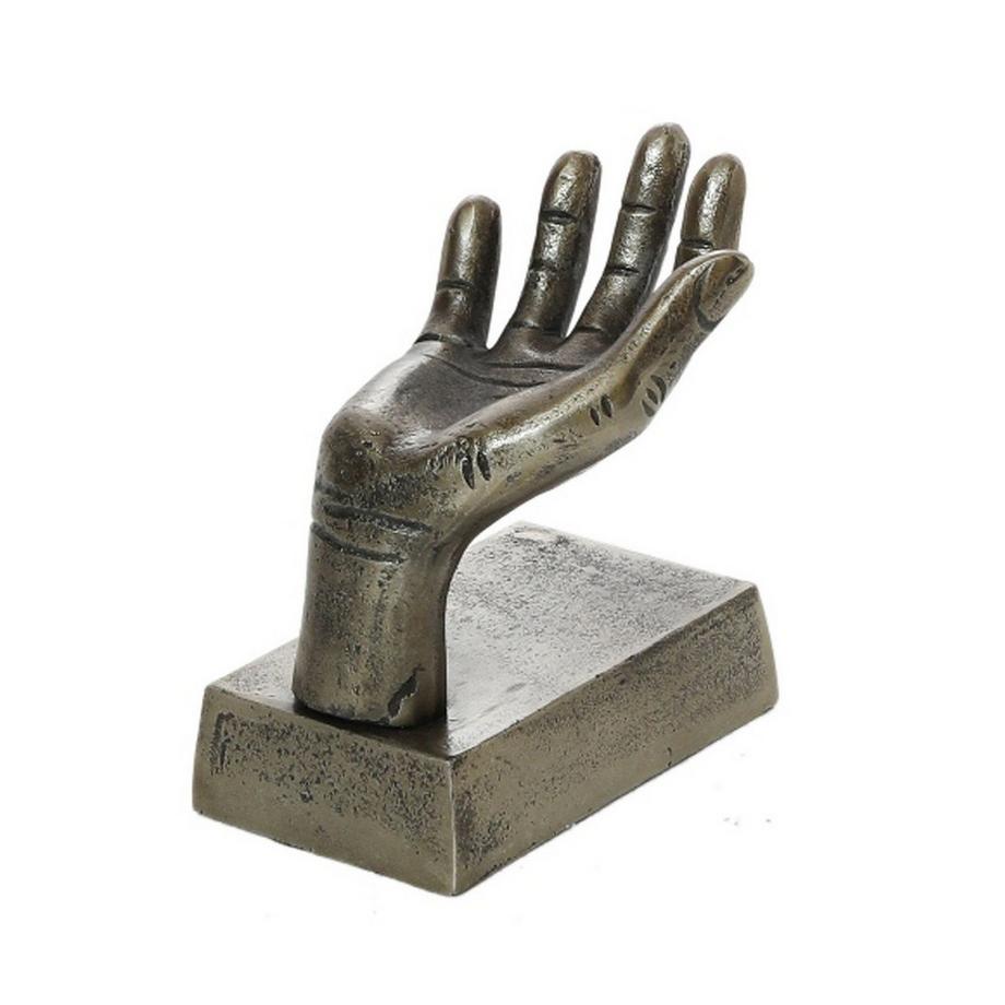 Figura decorativa Mano d'aiuto 13x18x18