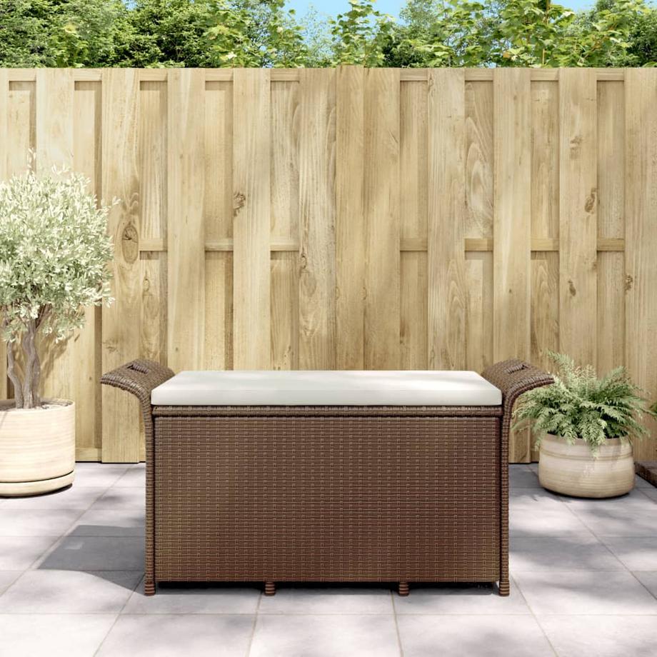 VidaXL Gartenbank poly-rattan  