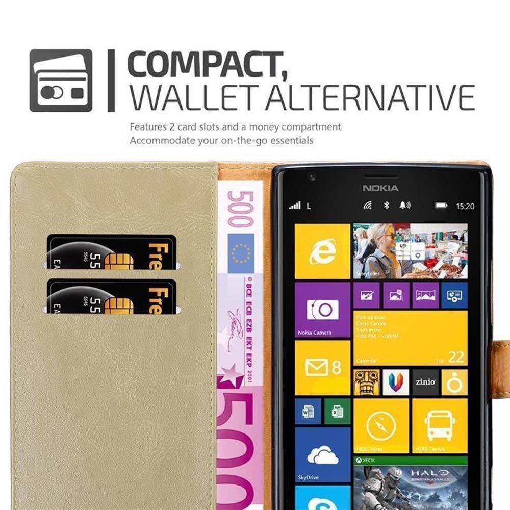 Cadorabo  Hülle für Nokia Lumia 1520 Magnetverschluss, Kartenfach 