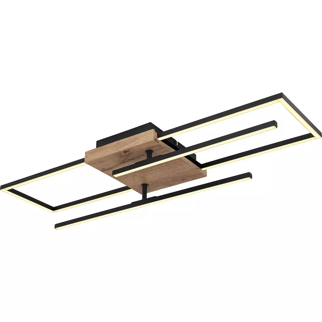 mutoni – Deckenleuchte Kendra Metall matt LED 80x20x12, One Size, Multicolor