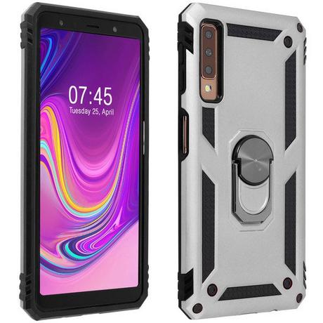 Avizar  Cover Antiurto Galaxy A7 2018 Argento 