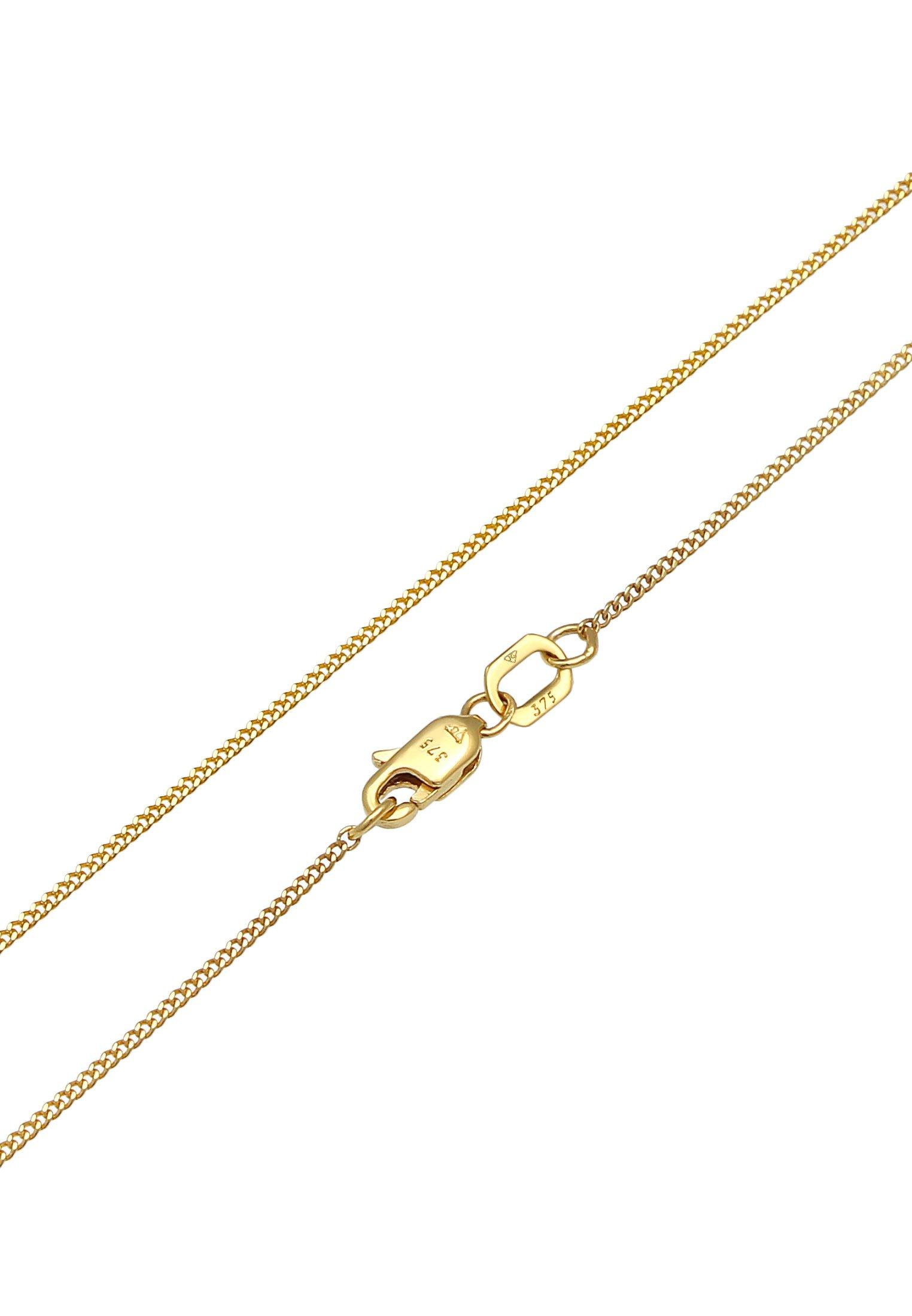 Elli  Collier Solitär Diamant (0.03 Ct.) Elegant 375 Gelbgold 