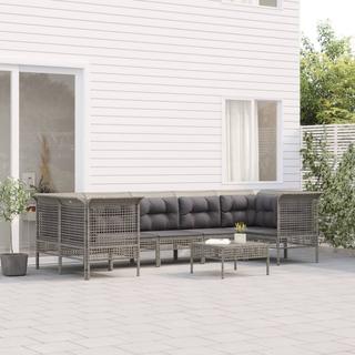 VidaXL Garten lounge set poly-rattan  