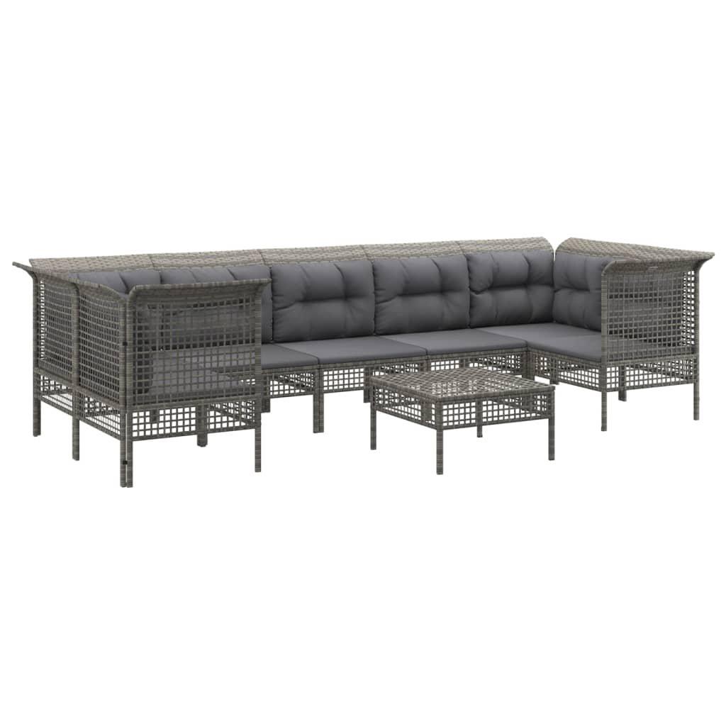 VidaXL Garten lounge set poly-rattan  