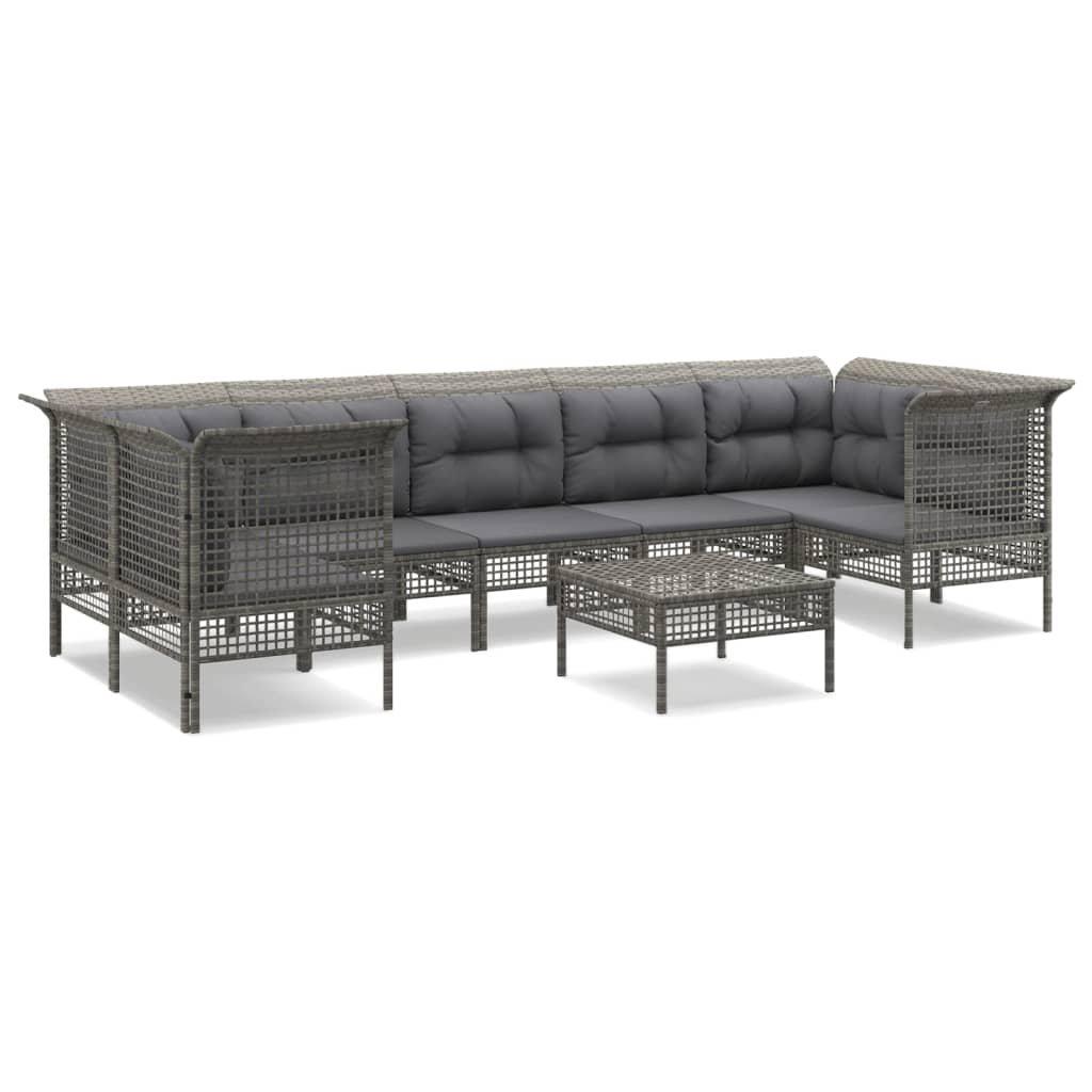 VidaXL Garten lounge set poly-rattan  