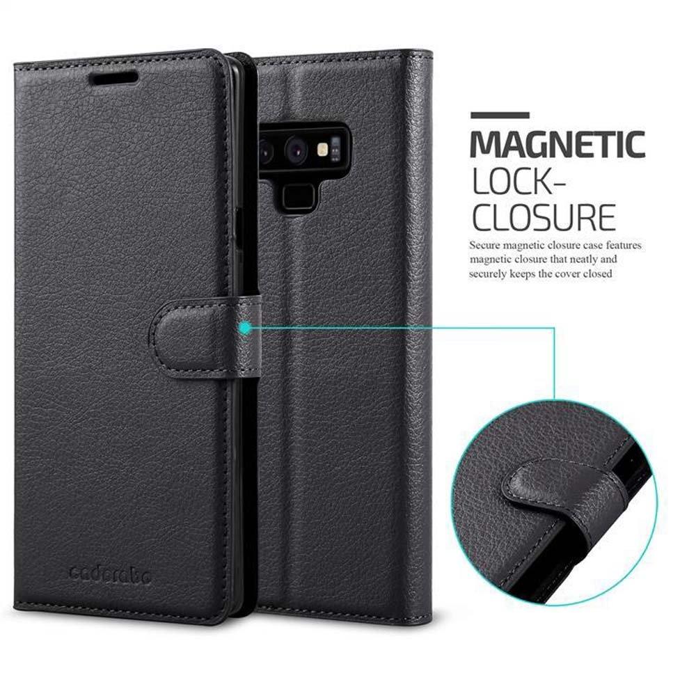 Cadorabo  Hülle für Samsung Galaxy NOTE 9 Standfunktion, Kartenfach 