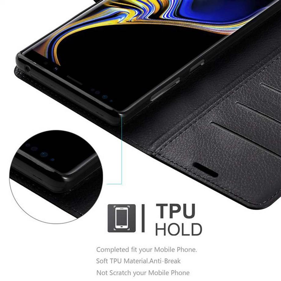 Cadorabo  Hülle für Samsung Galaxy NOTE 9 Standfunktion, Kartenfach 