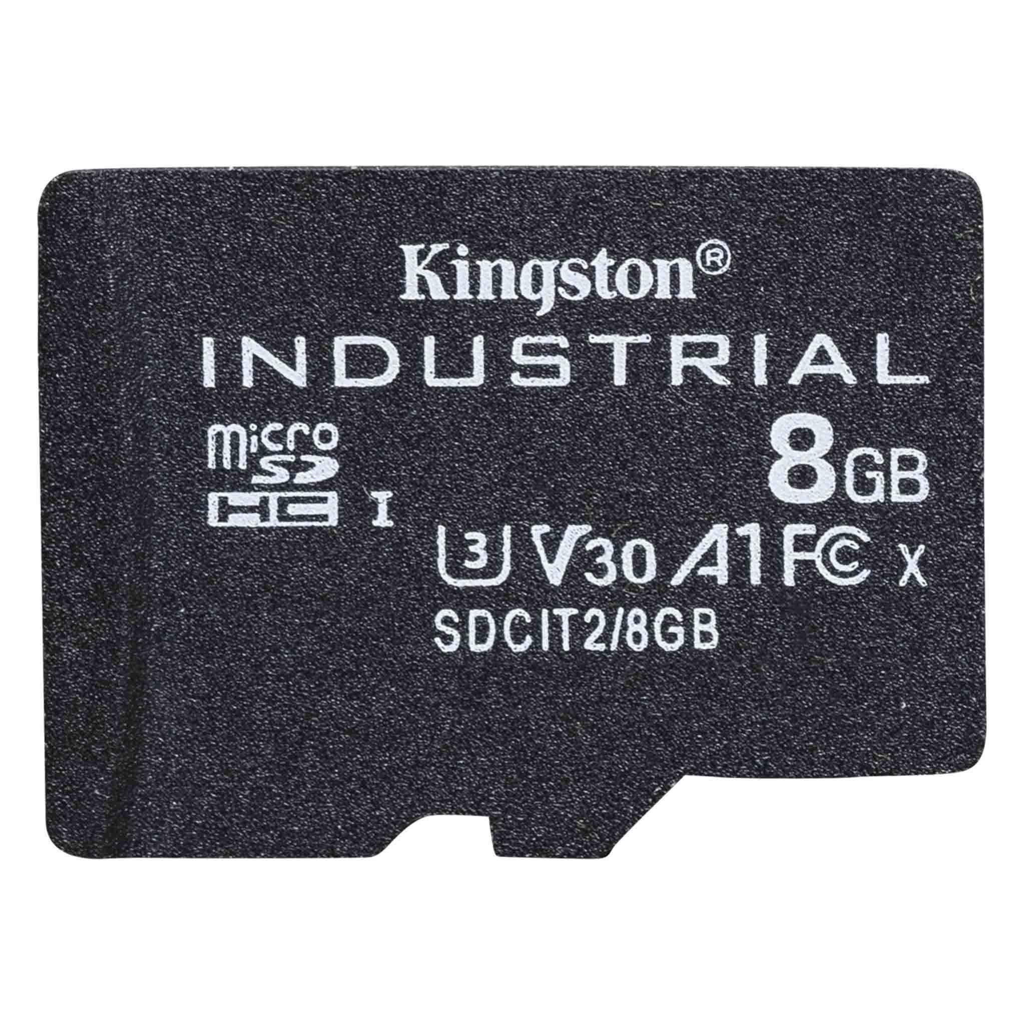 KINGSTON TECHNOLOGY  Kingston Technology Industrial 8 GB MicroSDHC UHS-I Classe 10 