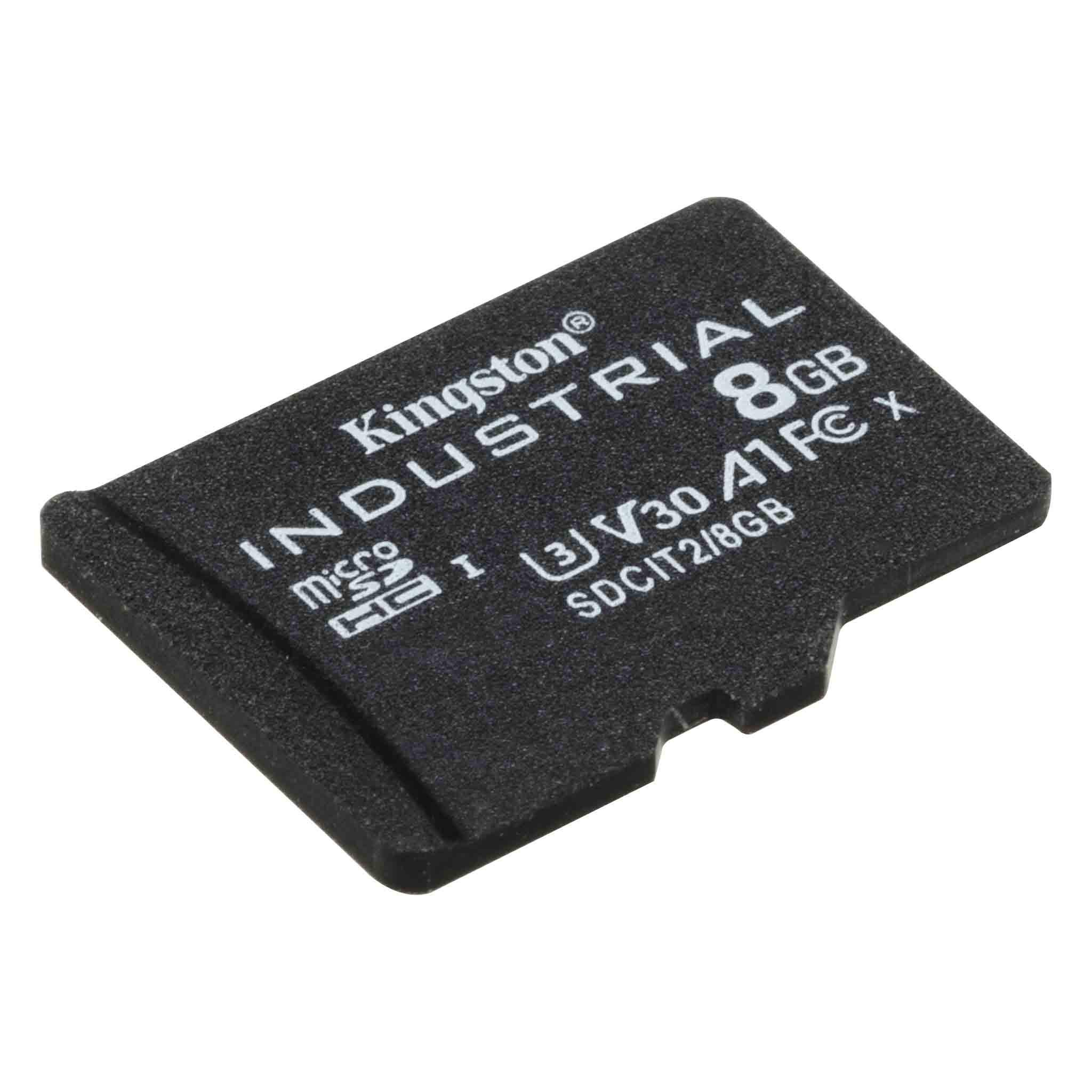 KINGSTON TECHNOLOGY  Kingston Technology Industrial 8 GB MicroSDHC UHS-I Klasse 10 