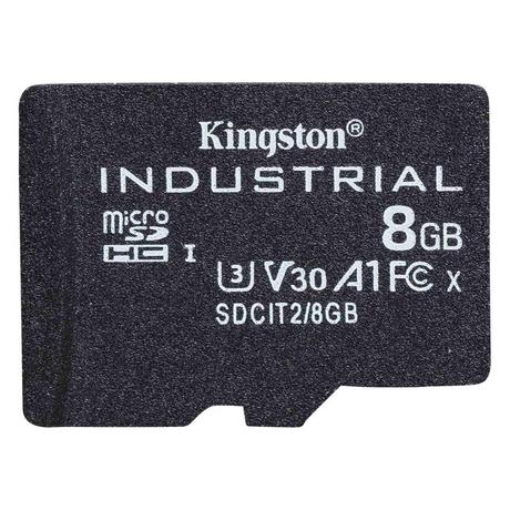 KINGSTON TECHNOLOGY  Kingston Technology Industrial 8 Go MicroSDHC UHS-I Classe 10 