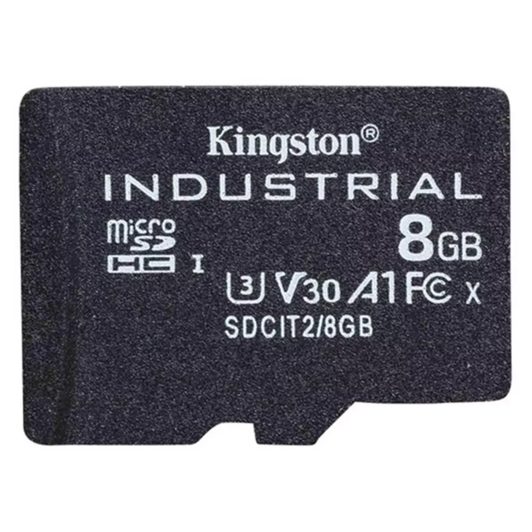 Kingston Technology 8GB microSDHC Industrial C10 A1 pSLC Card Single P