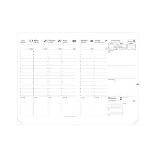 QUO-VADIS Agendas année scolaire - PLANNING SD - Semainier - 18x24cm - Club - Année 2024-2025  