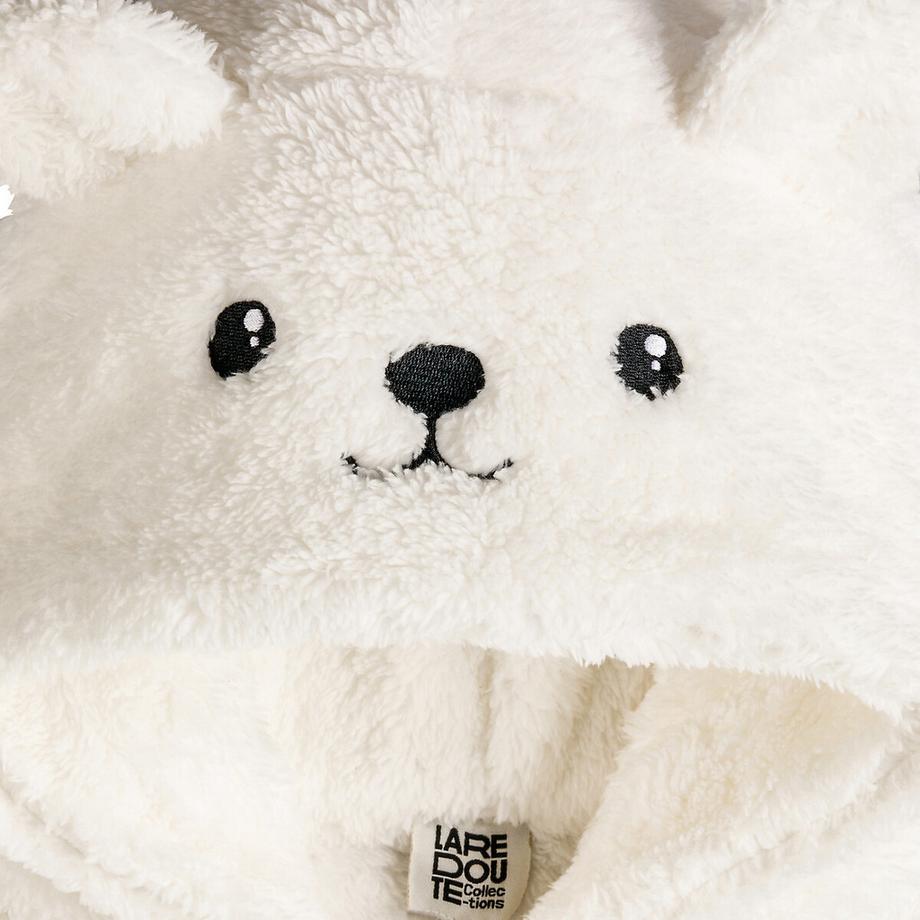 La Redoute Collections  Surpyjama à capuche duveteux 