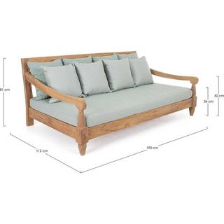 mutoni Daybed Bali Aqua  