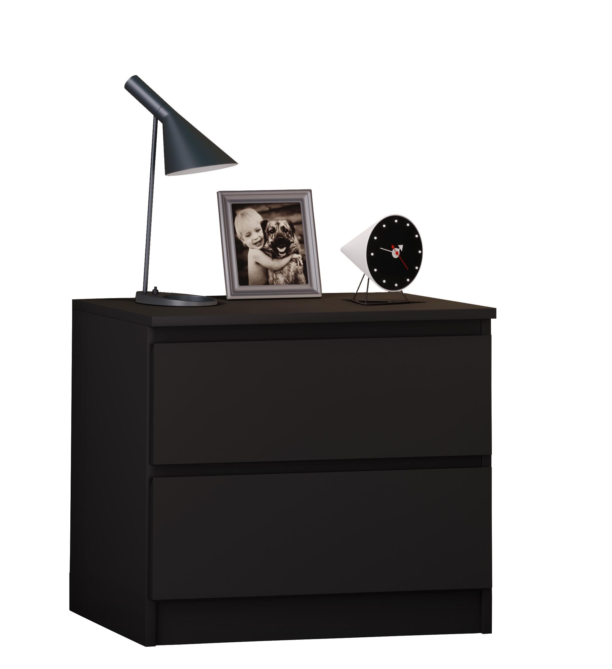 Image of Holz Nachtschrank Beistelltisch Schublade Konsole Nachttisch Breido Mini Holz Nachtschrank Beistelltisch Schublade Konsole Nachttisch Breido Mini