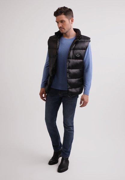 Image of CASH-MERE.CH Daunengilet mit Kaschmirfutter - M