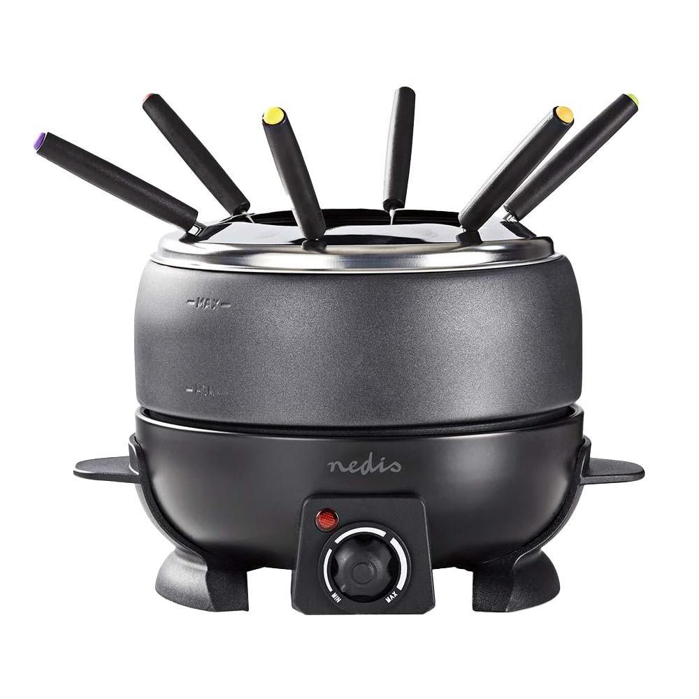 Image of Fonduetopf mit 6x Gabeln Fonduetopf mit 6x Gabeln