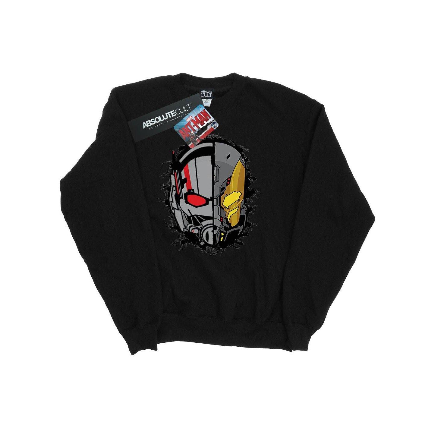 Image of Antman Split Helmet Sweatshirt Unisex Schwarz 140/146