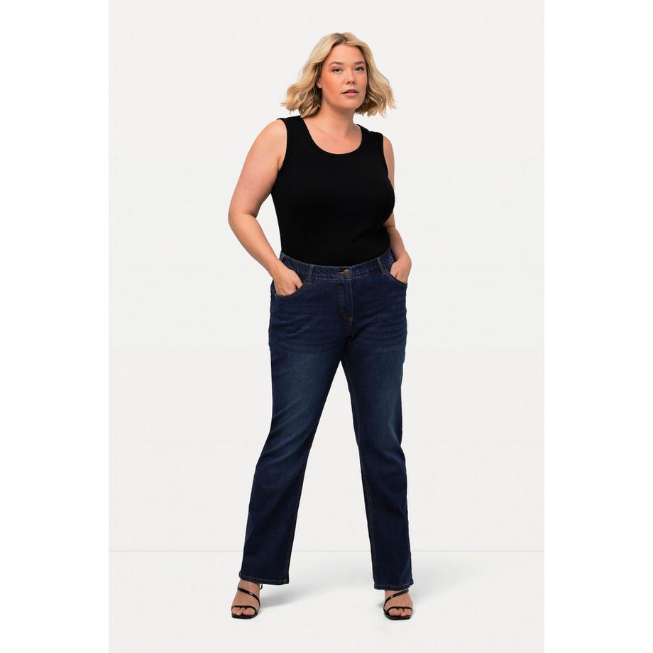 Ulla Popken Marie Bootcut Komfortbund 5-Pocket Jeans  