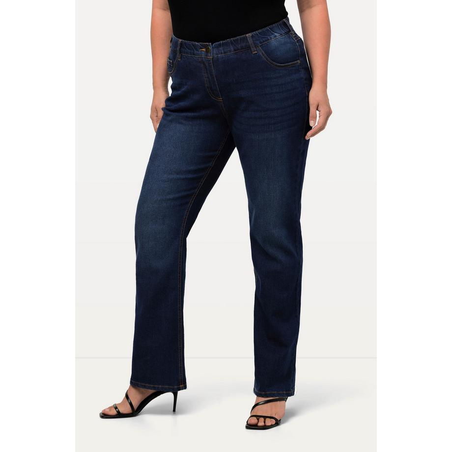 Ulla Popken Marie Bootcut Komfortbund 5-Pocket Jeans  