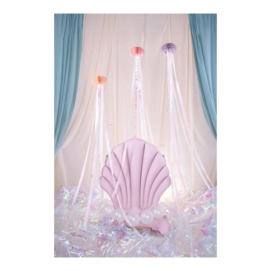 PartyDeco  Ballon en foil  coquillage, 1 pièce 
