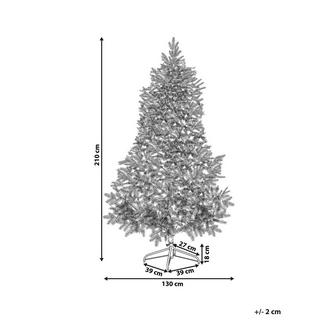 Beliani Albero di Natale en Materiale sintetico Moderno TOMICHI  