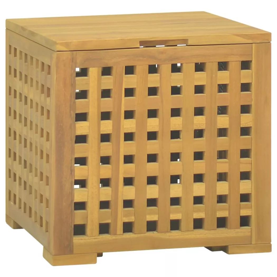 VidaXL - Boîte à corde teck, One Size, Marron