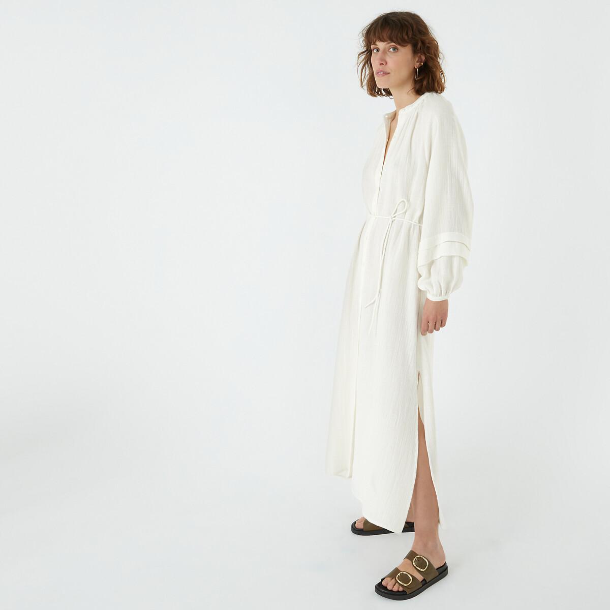 La Redoute Collections Robe longue en gaze de coton acheter en ligne MANOR