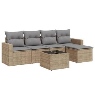 VidaXL Garten sofagarnitur poly-rattan  