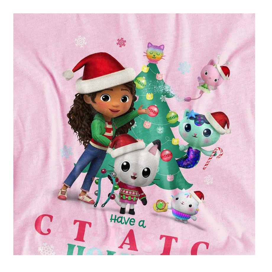 Gabby's Dollhouse  T-ShirtNoël Have A Cattastic Holiday 
