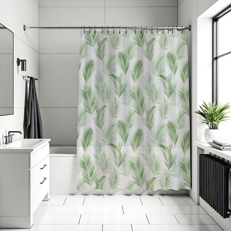 diaqua Rideau de douche PEVA Palmito  