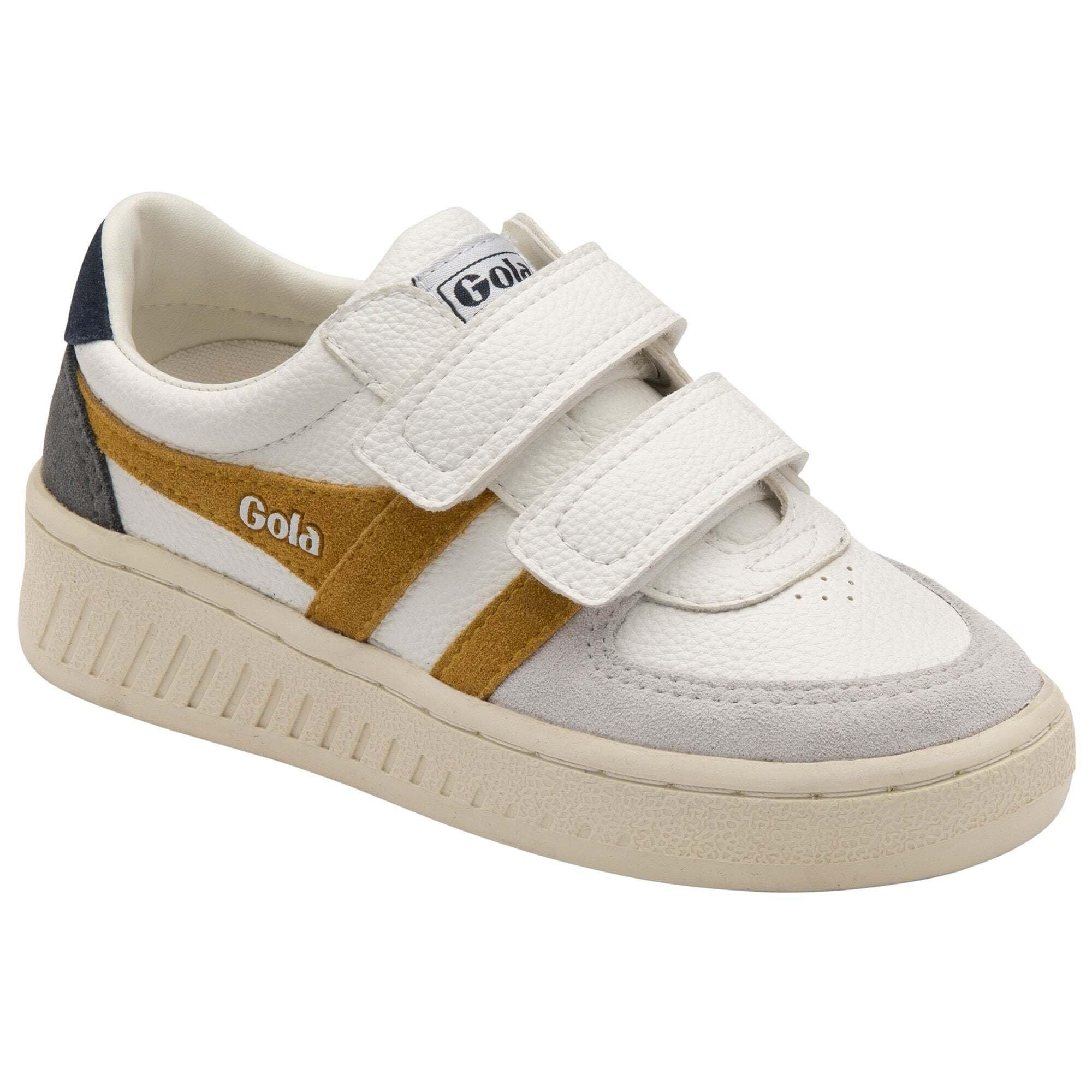 gola  scarpe da ginnastica con strappi in velcro per bambini grandslam trident 