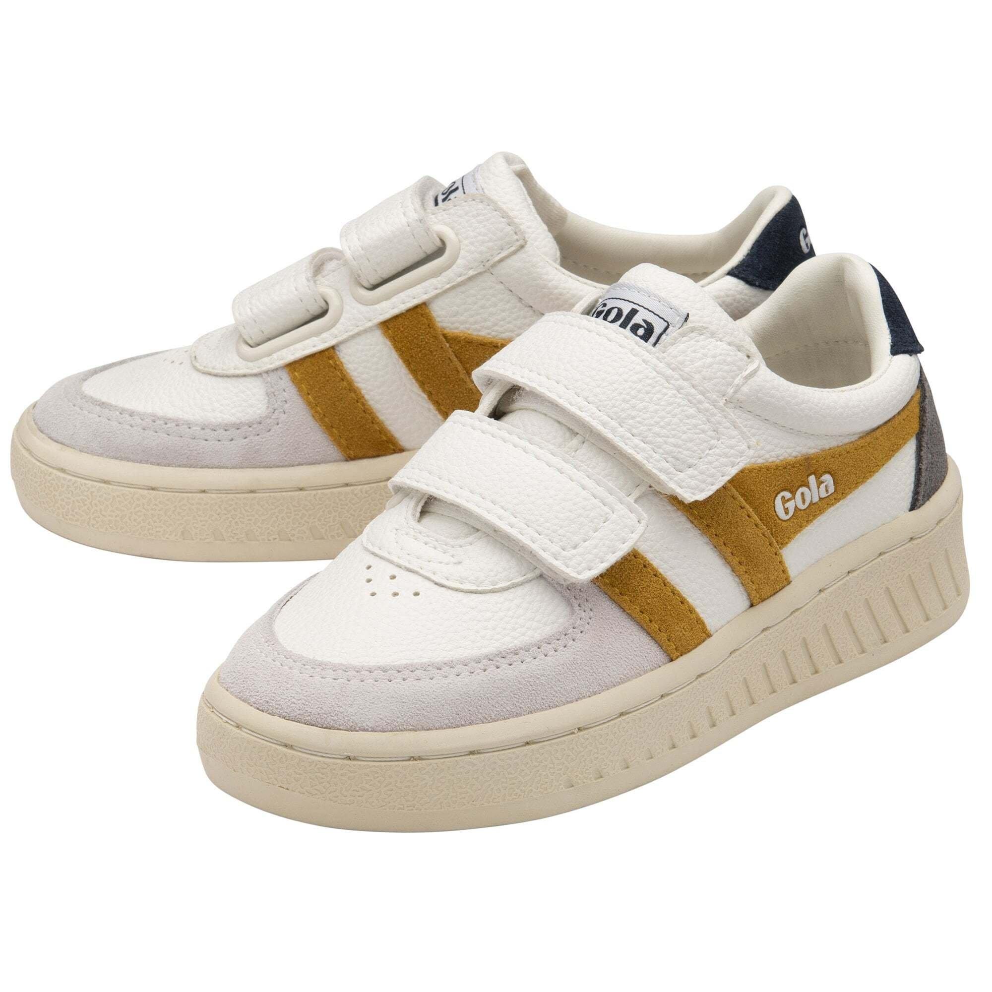 gola  scarpe da ginnastica con strappi in velcro per bambini grandslam trident 