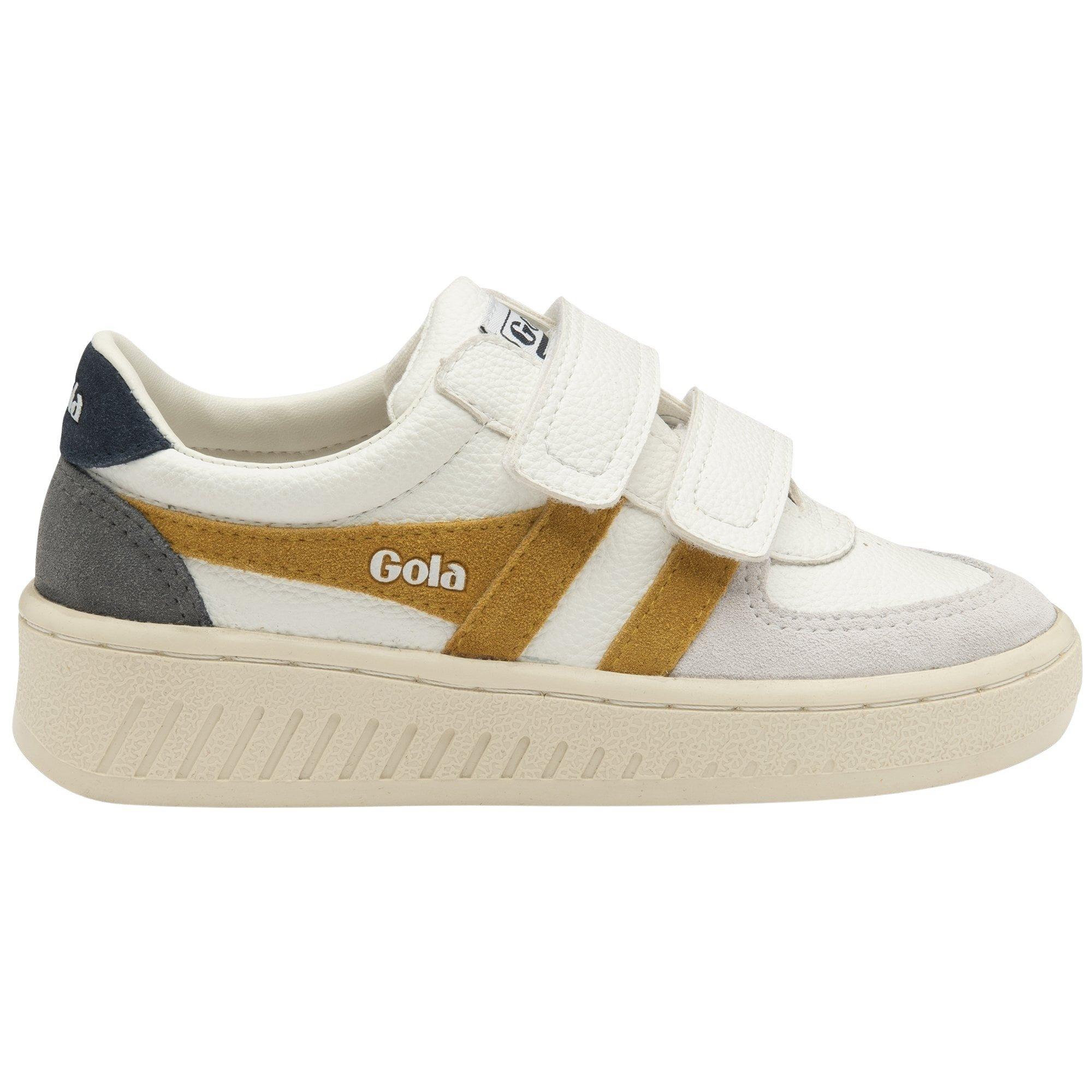 gola  scarpe da ginnastica con strappi in velcro per bambini grandslam trident 