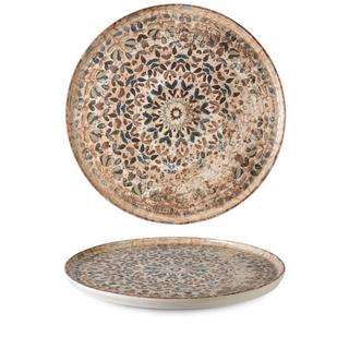 Rinart Piatto da cena - Aztec -  Porcellana - 28 cm- set di 6  