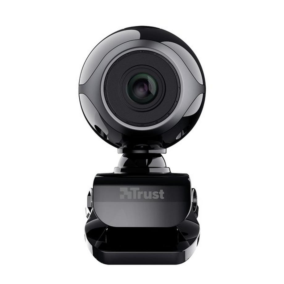 Trust  Exis Webcam 0,3 MP 640 x 480 Pixel USB 2.0 Schwarz 