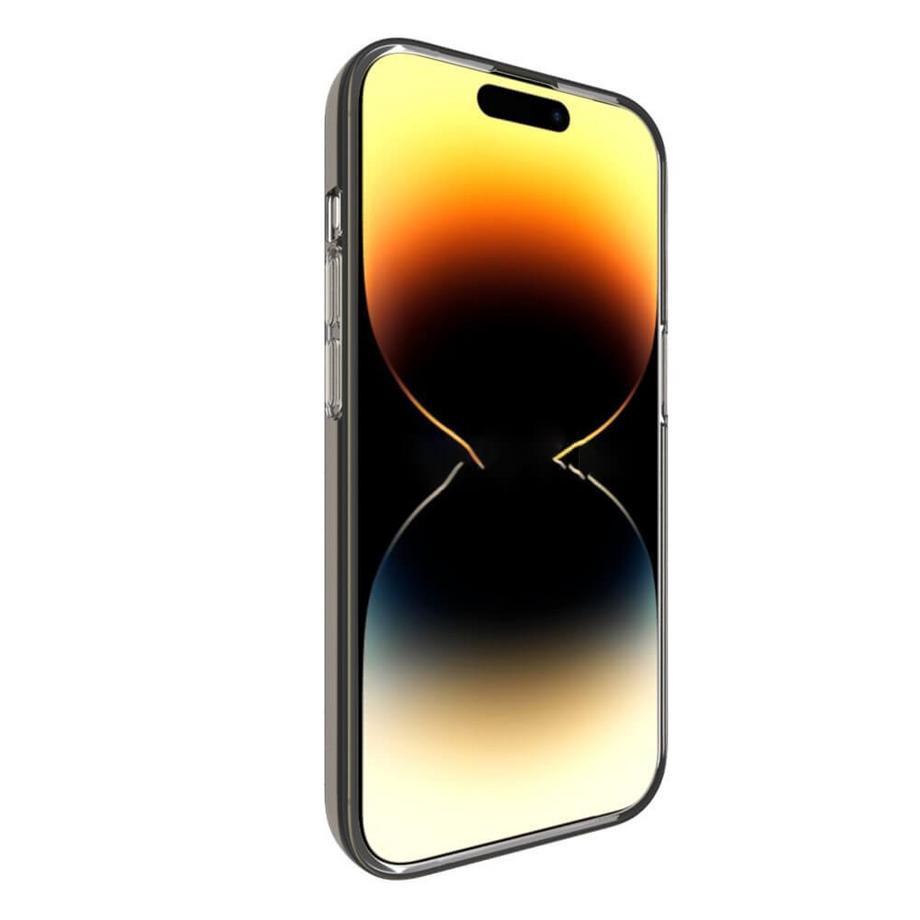 Cover-Discount  iPhone 15 Pro - Cover in silicone lucido trasparente 