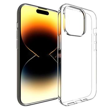 iPhone 15 Pro - Brillante Coque en silicone transparent