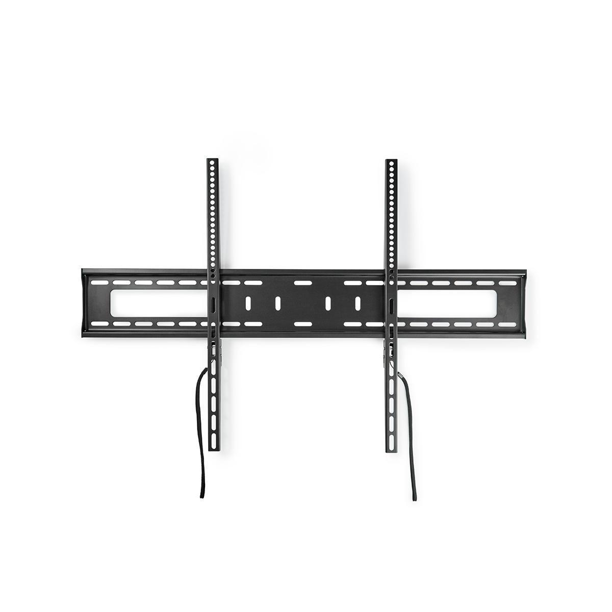 Nedis  Feste TV-Wandhalterung | 60-100" | Maximales Gewicht des Bildschirms: 75kg | Minimaler Wandabstand: 30,5mm | Metall / Stahl | Schwarz 