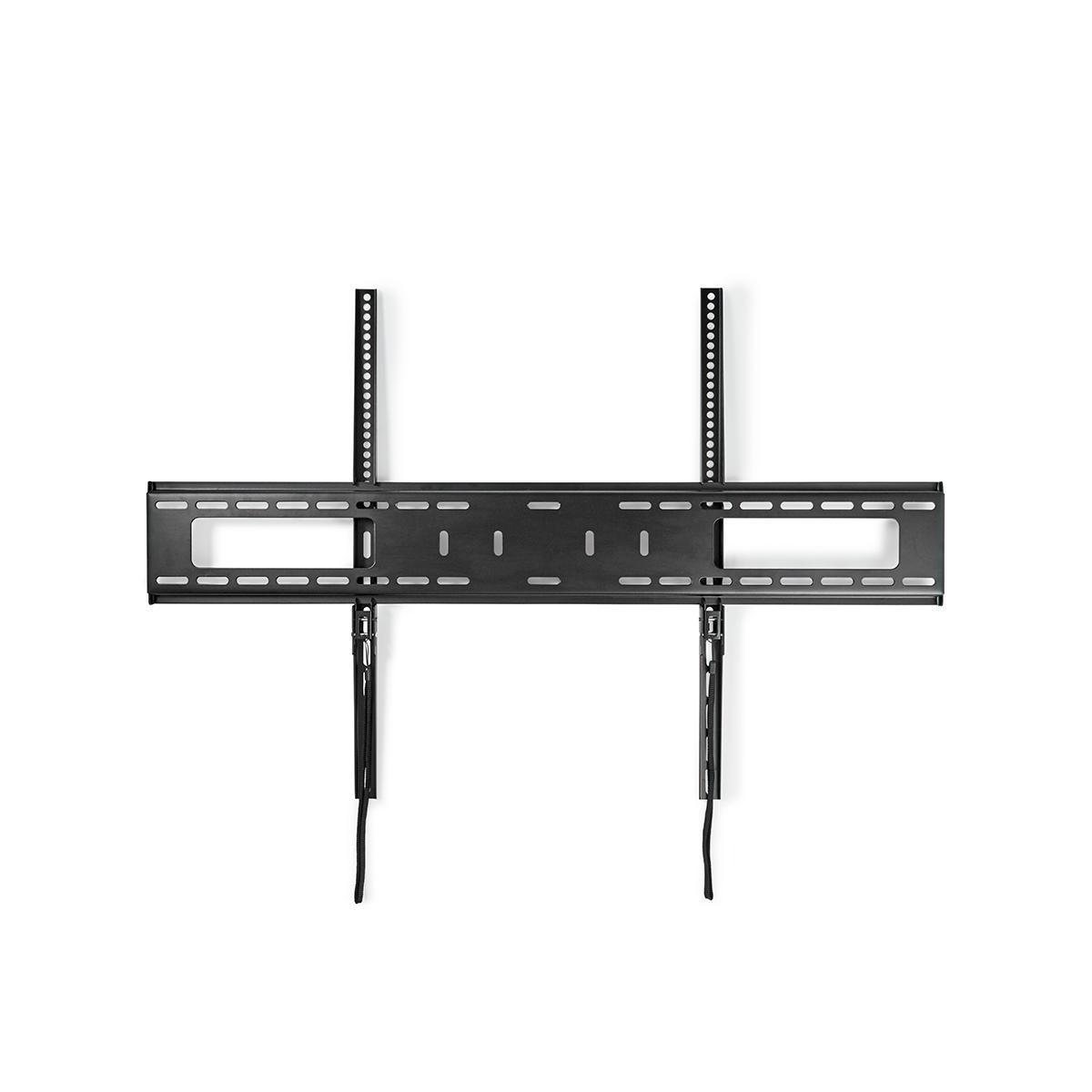 Nedis  Feste TV-Wandhalterung | 60-100" | Maximales Gewicht des Bildschirms: 75kg | Minimaler Wandabstand: 30,5mm | Metall / Stahl | Schwarz 