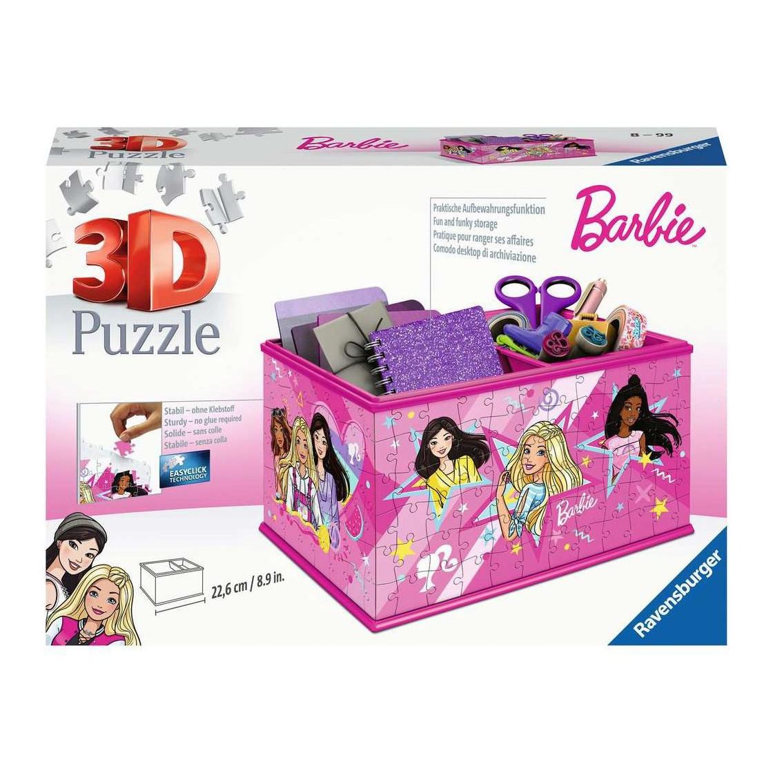 Image of Puzzle Aufbewahrungsbox Barbie (216Teile)