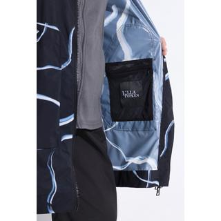 Ulla Popken Cappotto impermeabile da pioggia taglio svasato cappuccio zip  